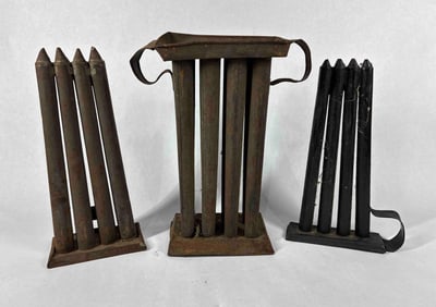 Early Multi Hold Candle Molds