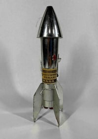 1950s Astro Spaceship Diecast Coin Bank