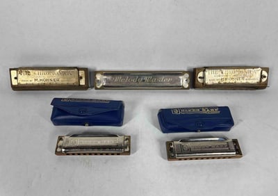 Hohner and Melody Master Harmonicas