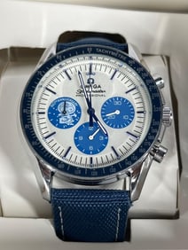 Omega Speedmaster Silver Snoopy Watch