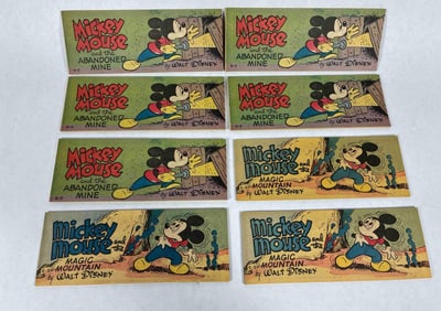 1950-51 Walt Disney Mickey Mouse Comics