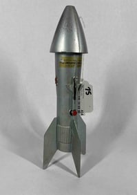 1950s Astro Spaceship Diecast Coin Bank