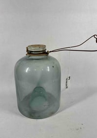 Early Glass Camp Minnow Trap w/ Bale Handle
