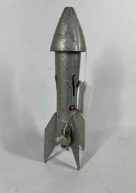 1950s Astro Spaceship Diecast Coin Bank
