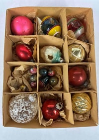 Mercury and Glass Antique Christmas Ornaments