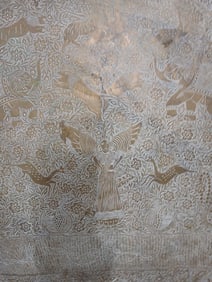 Huge Brass Decorated Charger/ Wall Hanger