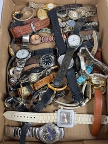 Large Lot of Designer Wrist Watches