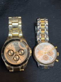 Geoffrey Beene & Nicolet Mens Wrist Watches