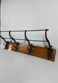 Oak Hanging Wall Hook