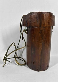 Great Wooden Conestoga Wagon Grease Bucket