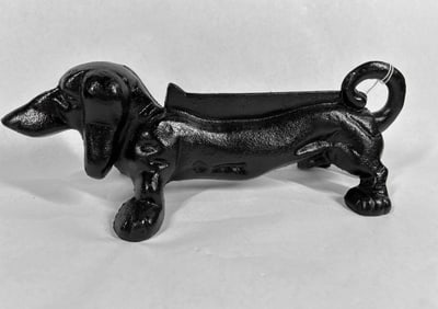 Dachshund Cast Iron Boot Scraper