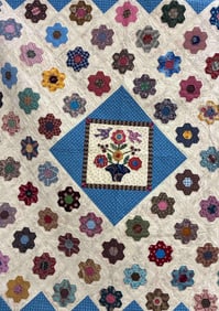 Feeling Folksy Homemade Charity Quilt