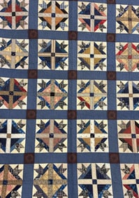 Goose Tracks Homemade Charity Quilt