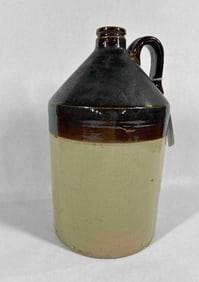 1 Gallon Two Toned Stoneware Jug