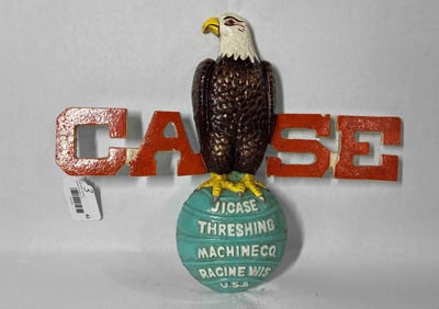 The Case Eagle Cast Iron Plaque
