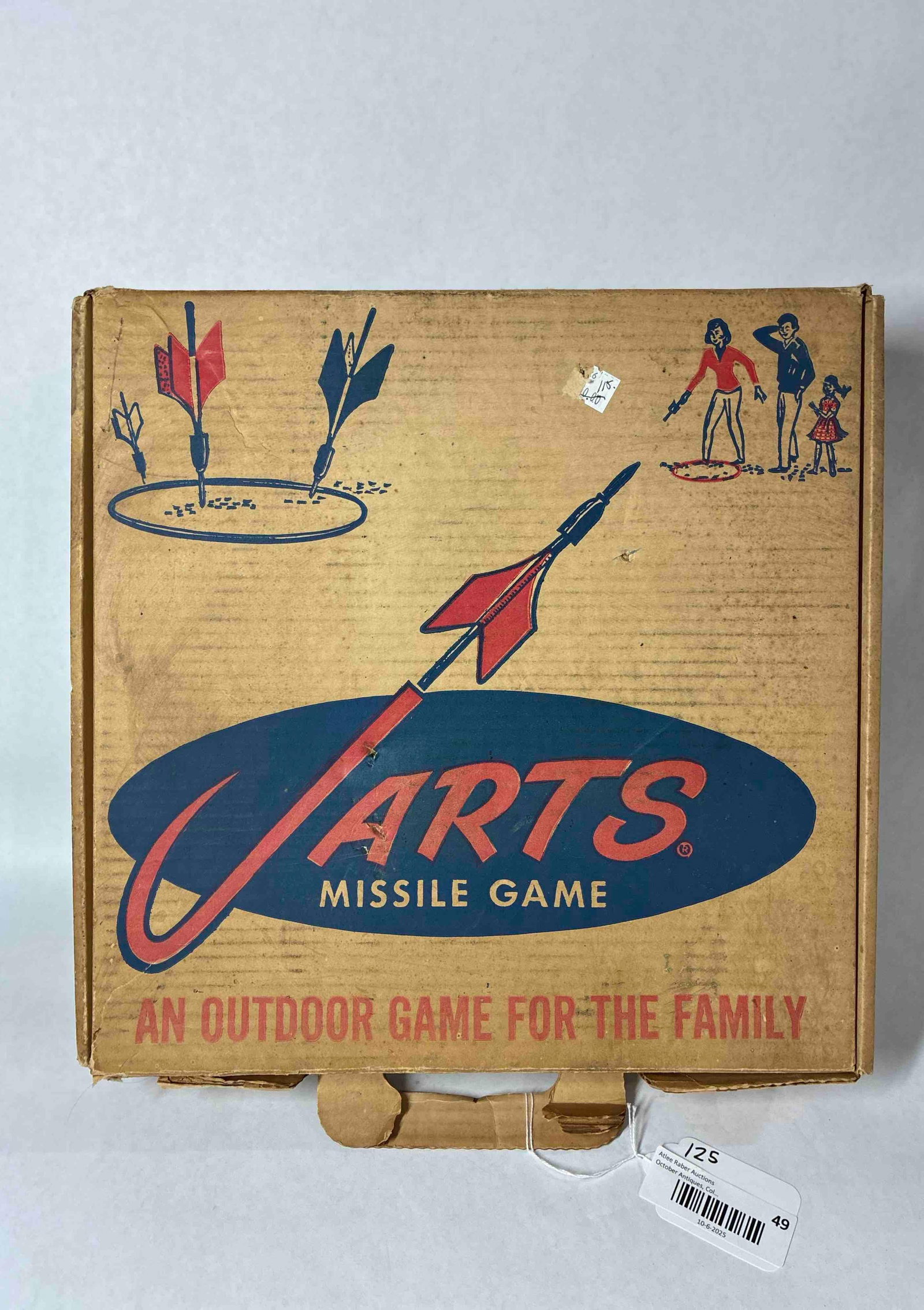 Jarts Outdoor Missile Game: Complete with all pieces and original box in tact.