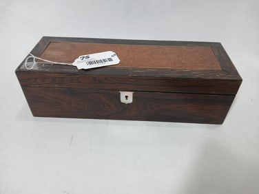 Birdseye Maple & Rosewood Document Box