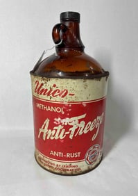 Unico Tin Can With Glass Insert Bottle