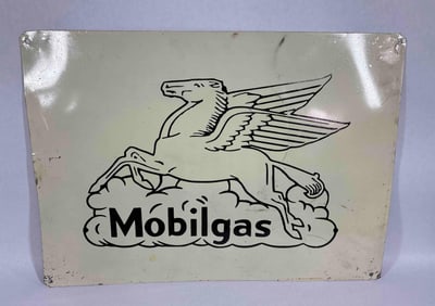 Mobilgas Pegasus Tin Sign