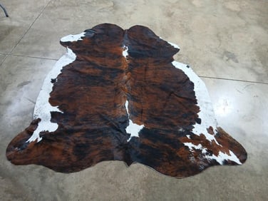 Bracallian Soft Tanned Brindle Cowhide