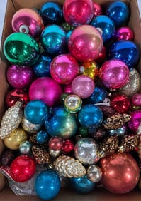 1950s Mercury Glass Christmas Ornaments