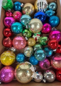 1950s Mercury Glass Christmas Ornaments