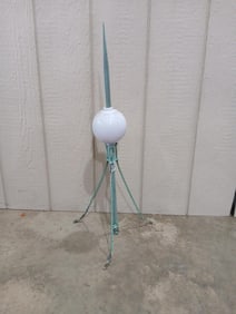 Lightning Rod w Glass Balls