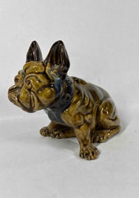 Fulper Pottery Bum the Pup Door Stop