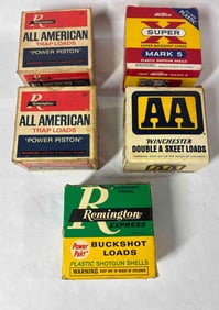 Remington, Winchester, and Western Buckshot