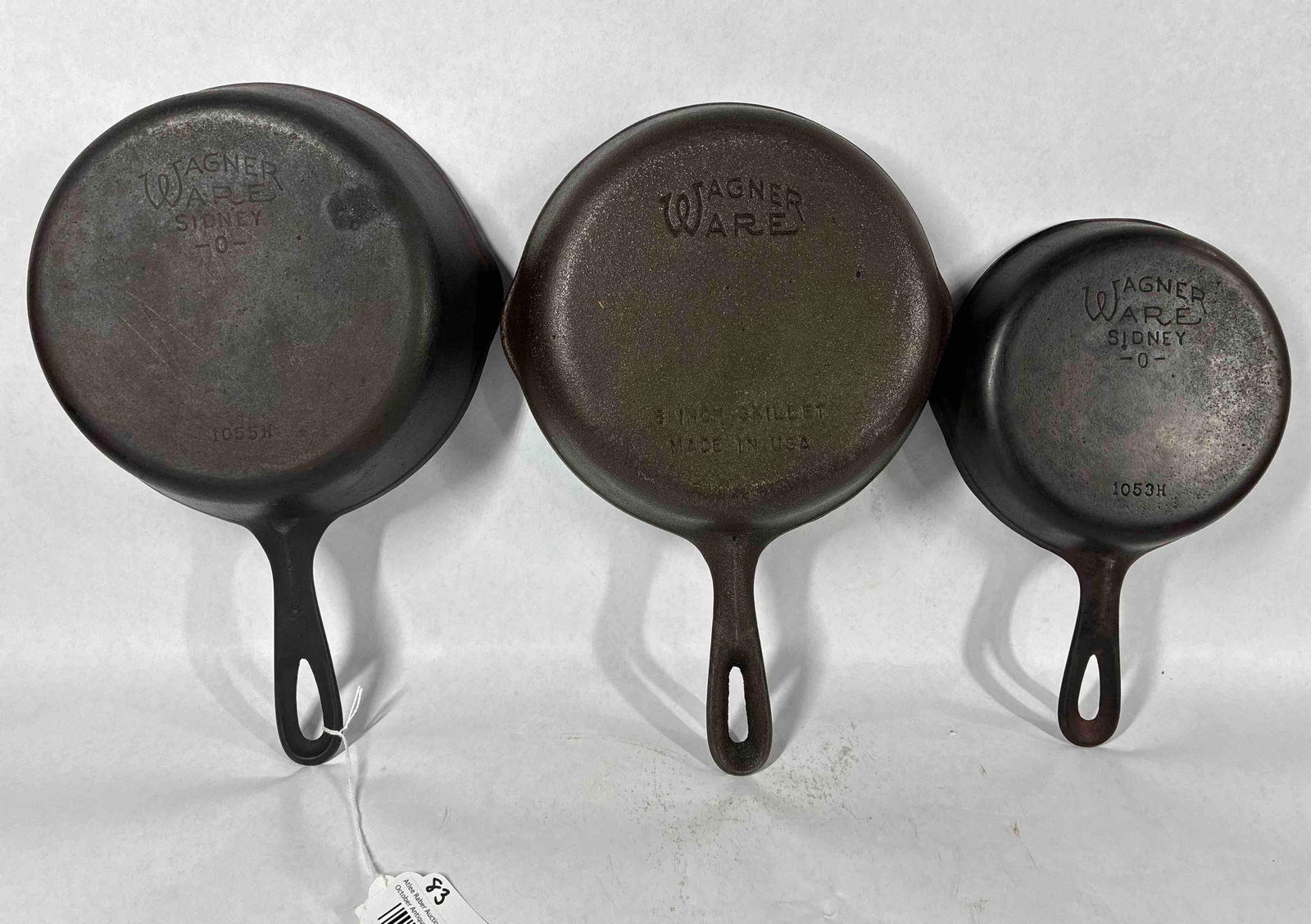 Wagner Ware # 5 & 3 Skillets (1 of 5)