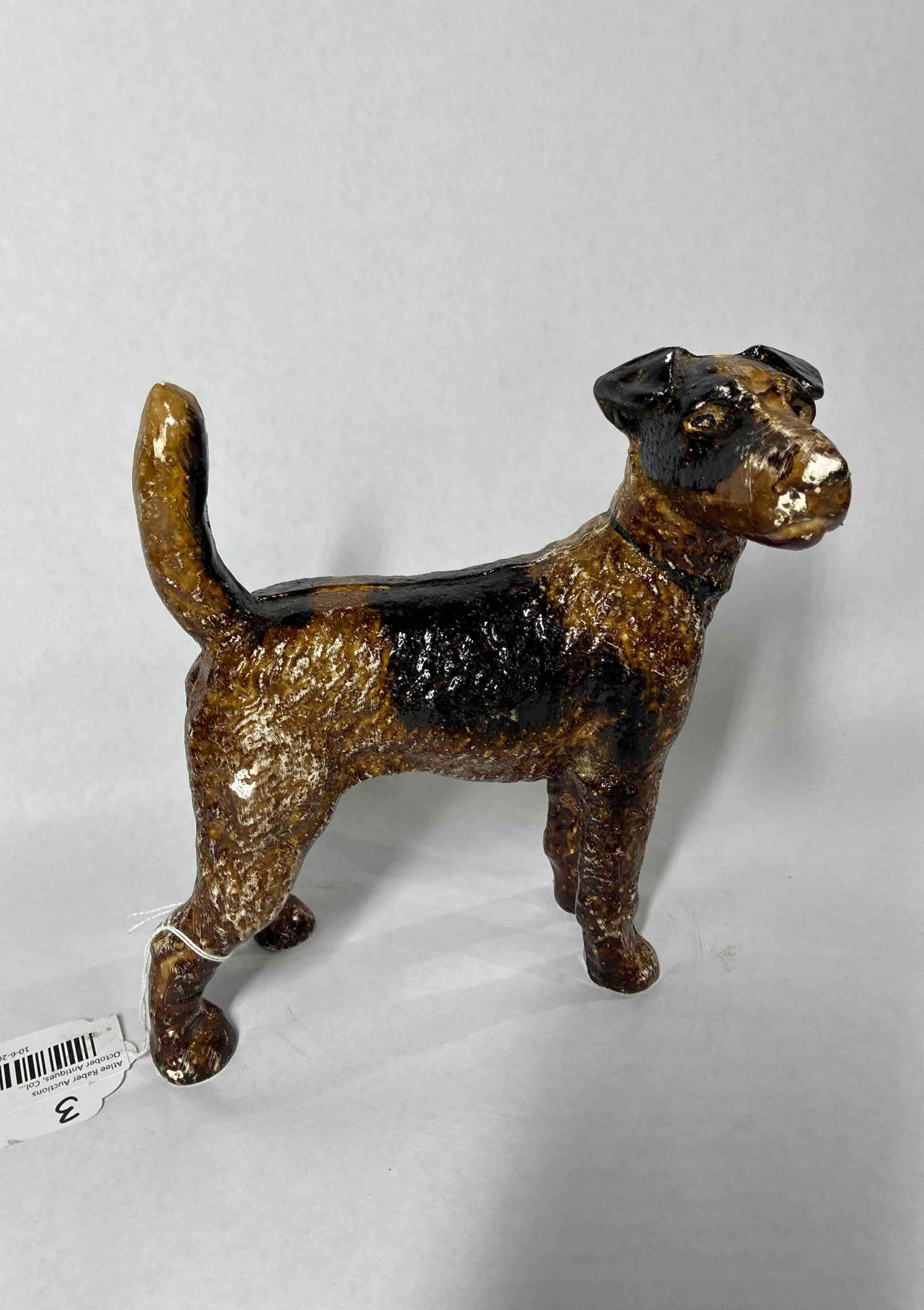 Cast Iron Fox Terrier Door Stop (1 of 4)