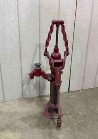 Pittsburgh Pump Co Red Painted Pump