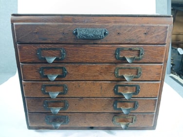6 Drawer Hardware/Spool Cabinet