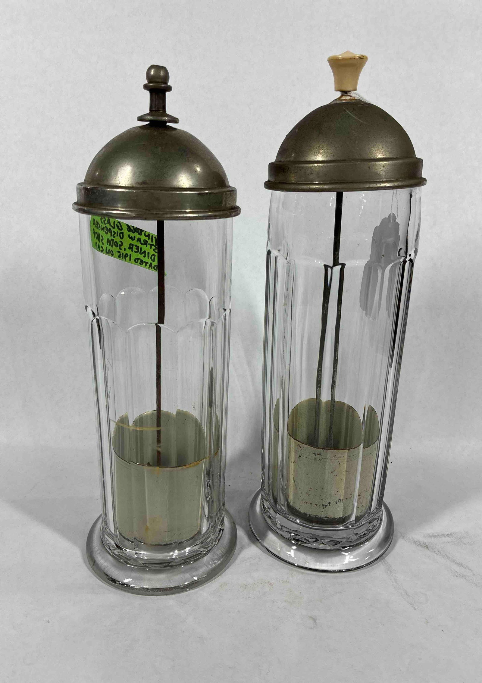 Soda Shop Glass Straw Dispensers (1 of 6)