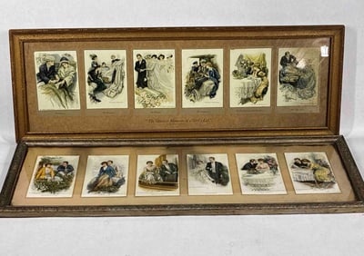 Greatest Moments of a Girls Life Framed Postcards