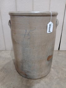 Nice 15 Gallon Stoneware Crock