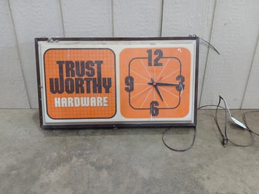 Trustworthy Hardware Advertising Clock