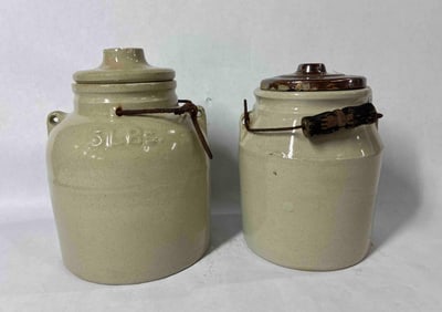 Grasselli Poison & Unmarked Crocks