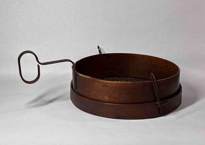 Early Primitive Hanging Sifter