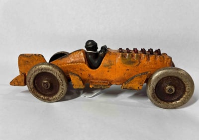 Hubley Cast Iron Race Car