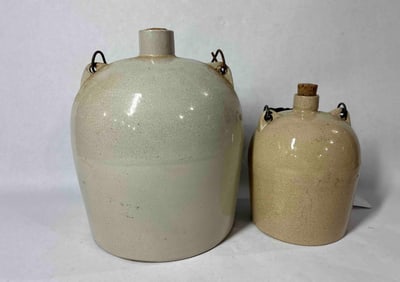 One and Half Gallon Crock Jugs