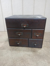 Great Dovetailed Card Catalog