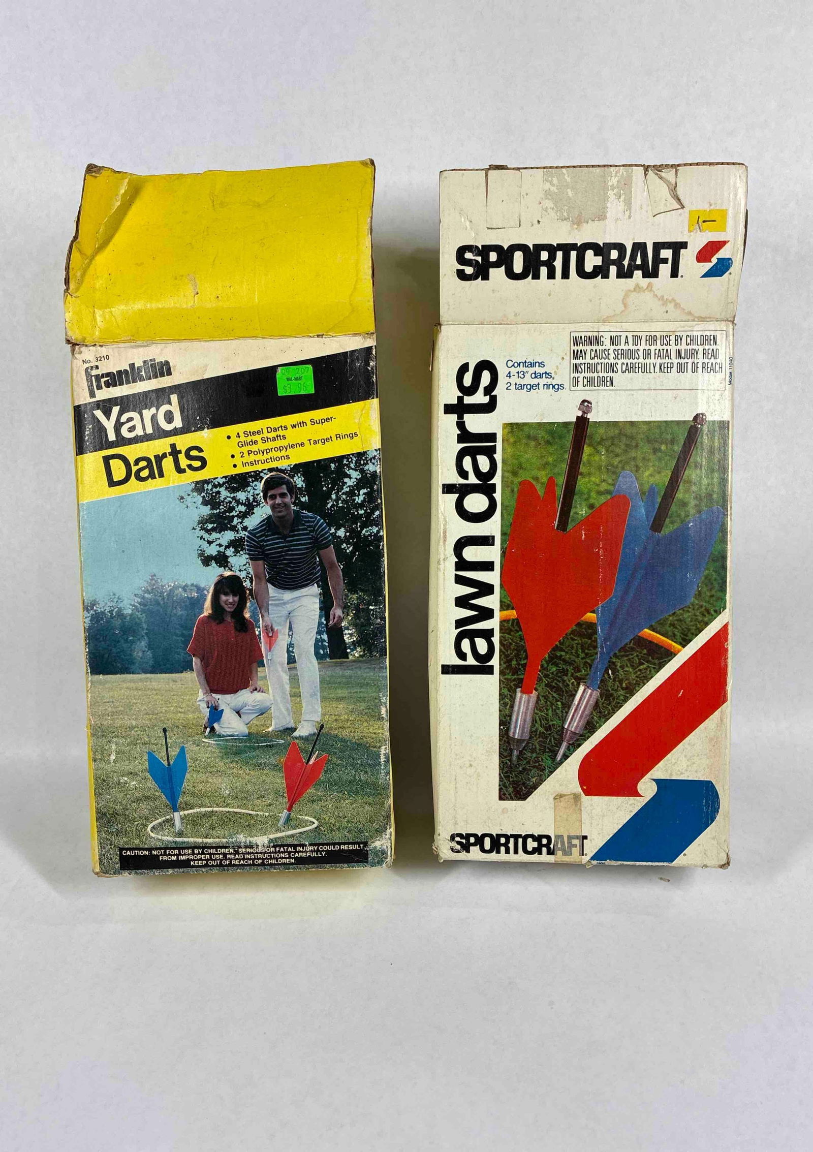 Sport Lawn Dart Games: Both games are complete.