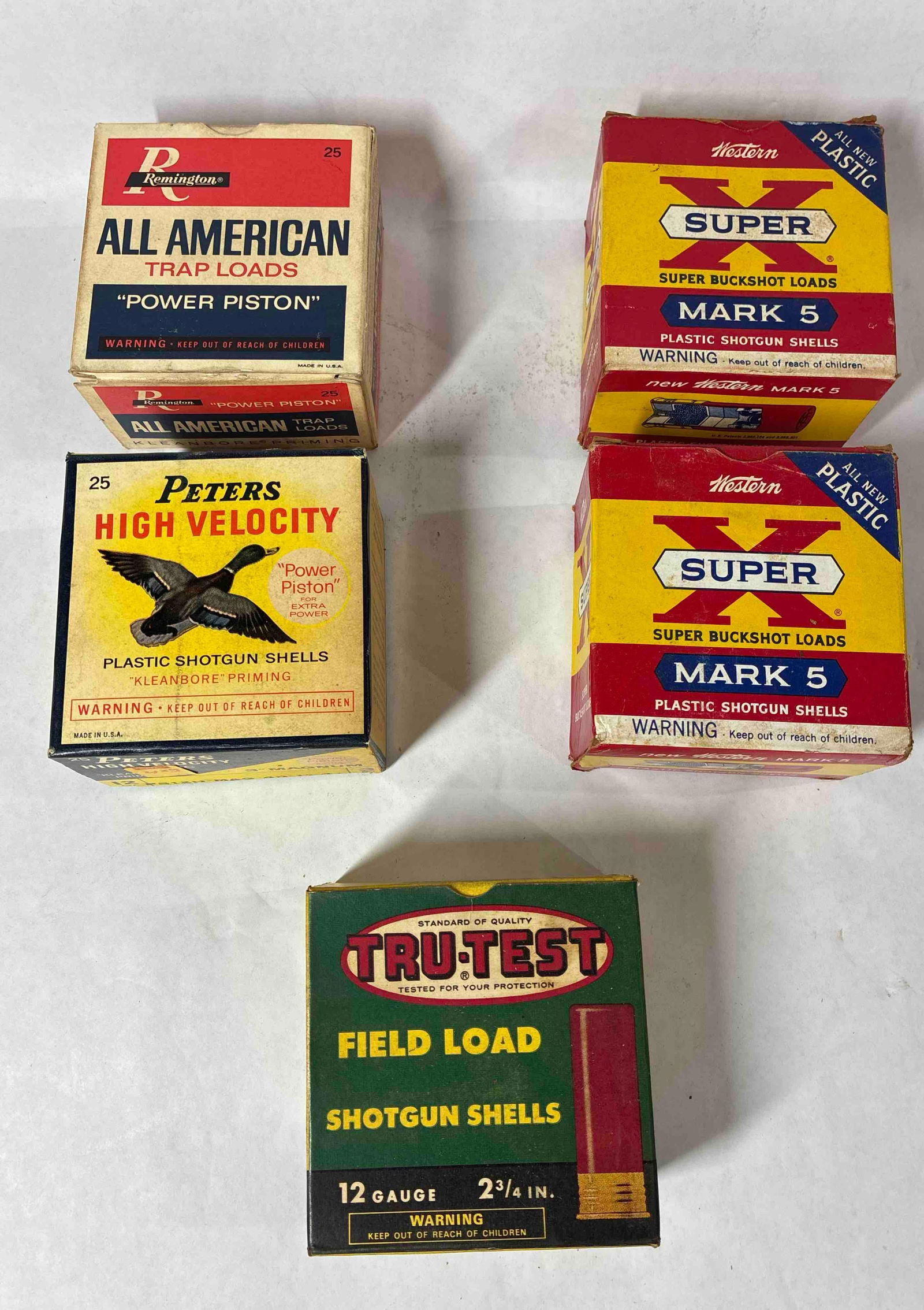 Remington, Western, Peters, and Trutest Shot shells (1 of 5)
