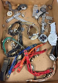 Loaded Lot of Watches, Bands, parts and more