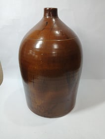 4 Gallon Shaded Brown Crock Jug