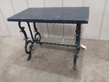 Wrought Iron Bench