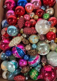 1950s Mercury & Glass Christmas Bulbs