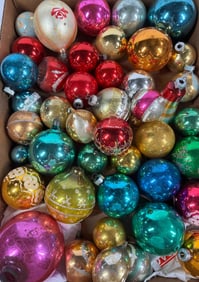 1950s Mercury & Glass Christmas Bulbs