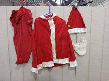 Vintage Santa Claus Outfit